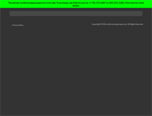 Tablet Screenshot of conferenciaepiscopal.com
